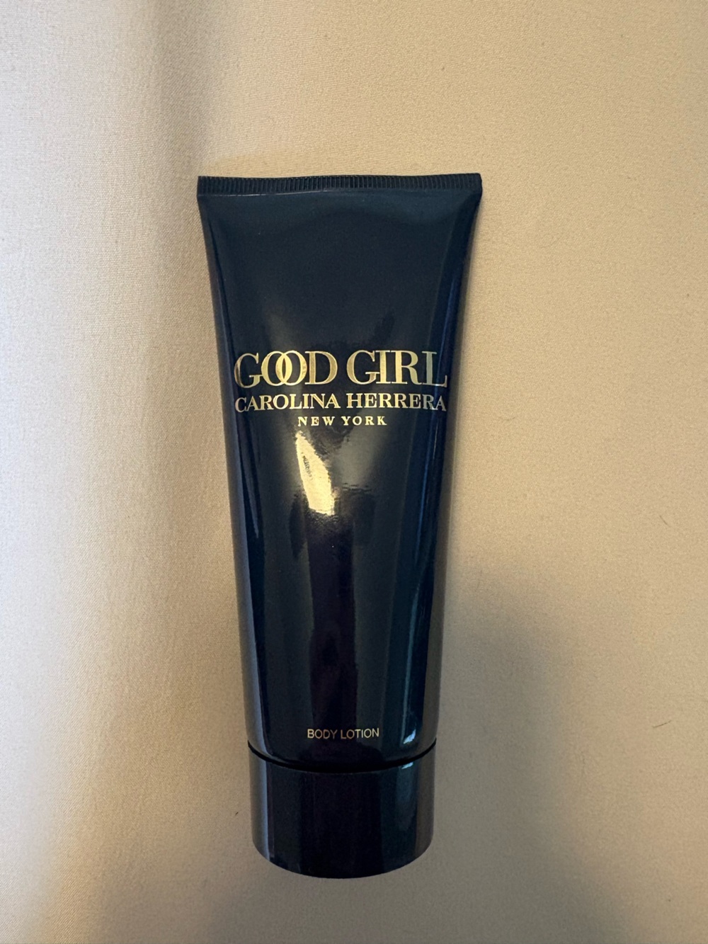 Carolina Herrera Good Girl Body Lotion - Navy & Gold Accent